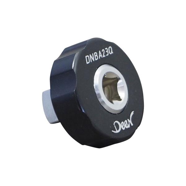 ＤＥＥＮ　１／４→３／８ＳＱ変換　ラチェットスピンナー　ブラック