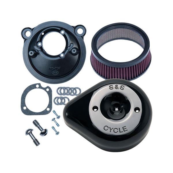 ステルスエアクリーナーキット　ティアドロップ　ブラック　９１ｙ−ＸＬ