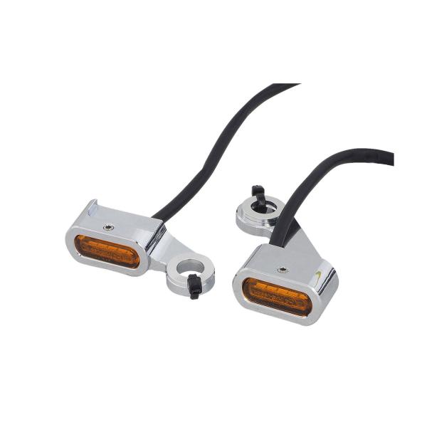 ハンドルＬＥＤウインカーオレンジ　クローム　０４−１３ｙ　ＸＬ
