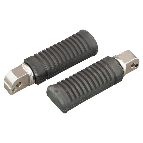 Ｍ８用ＯＥＭタイプ　ラバーフットペグ　クローム　リア