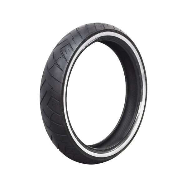 シンコー　ＳＲ７７７　ホワイトウォール　１３０／６０Ｂ１９　６７Ｈ　フロント