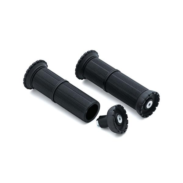 クリアキン　ＲＩＯＴグリップ　ブラック　１”バー用ユニバーサル