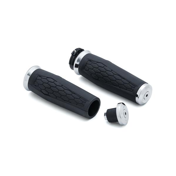 クリアキン　ＨＥＸ　グリップ　クローム　９６ｙ−