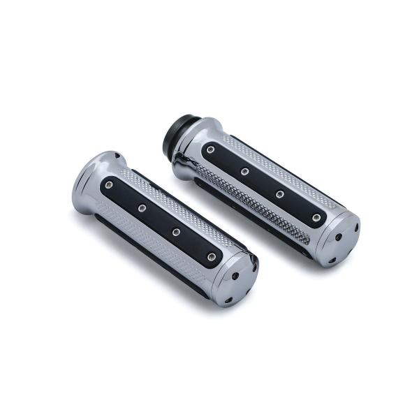 ヘビーインダストリーグリップ　クローム　電子スロットル用　０８ｙ−