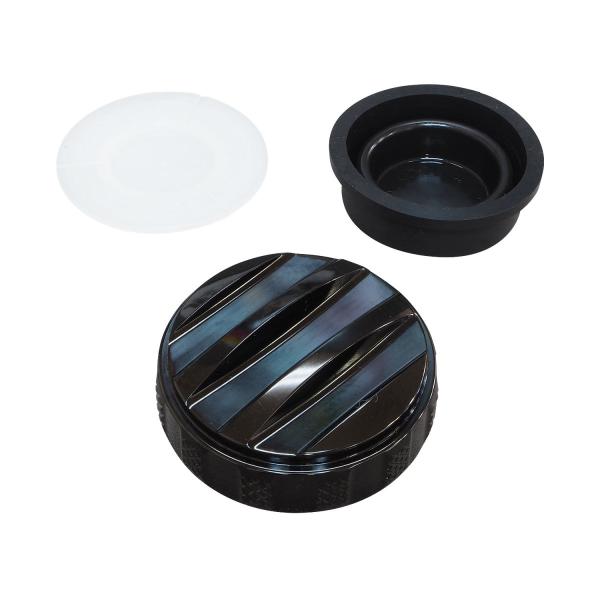 ０４−１３ｙＸＬ用フィンタイプリアマスターシリンダーカバー　ブラック