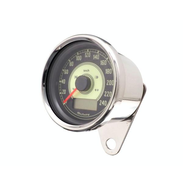 ６０ｍｍ　レトロフェイス　　インジケーター付きスピードメーター