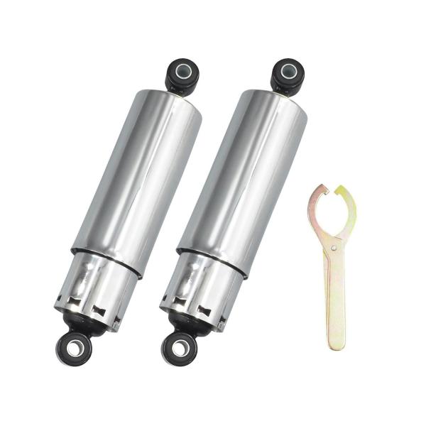 １２ｉｎ　フルカバーリアショック　クローム　ダイナ用