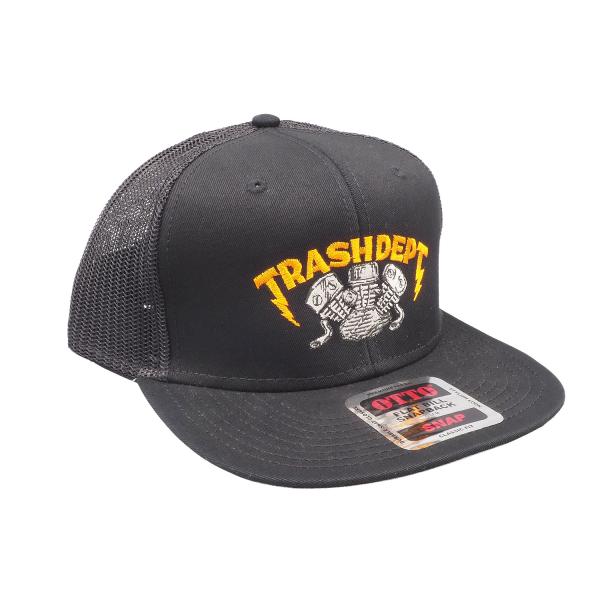 ＴＲＡＳＨ　ＤＥＰＴ　オリジナルメッシュキャップＢ　ブラック