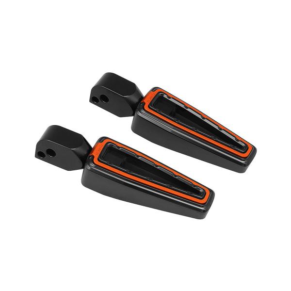 Ｆａｎｇｓｔｅｒ　フットペグ　Ｍ８ソフテイル　ＢＫ／ＯＲＧ　リア