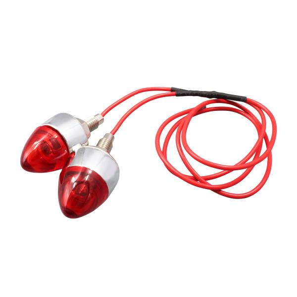 ＭＱＱＮＥＹＥＳ　ＬＥＤライセンスバレットボルトライト　レッド