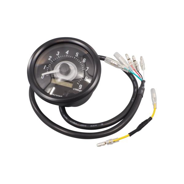 デイトナ　ＶＥＬＯＮＡ　電気式タコメーター　６０ｍｍ　ブラック
