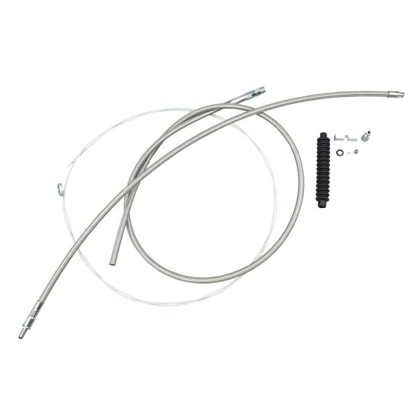 ＢＹＯ　２Ｐクラッチケーブル　８０ｉｎ　ＢＴ　ステンレス