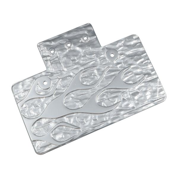 ＭＡＬＣＯＭ　スクエアテールライト用ナンバーステー　横フレイムス