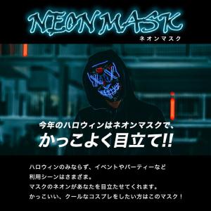 【電池付ですぐ使用可】光る手袋 光るマスク ハ...の詳細画像1