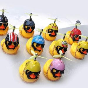 ヘルメット アヒル サングラス ネックレス 光...の詳細画像4