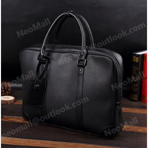 送料コミコミ☆ メンズ 本革 ビジネスバック ブラック 牛革 ブリーフ