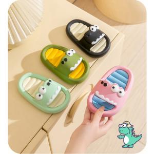 r　キッズサンダル3足セット サンダル キッズ カバ グリーン / ブルー オレンジ イエロー ピンク 15