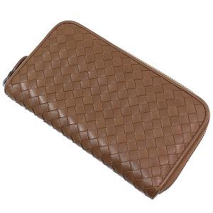 GUCCI（グッチ） トリコロール ロゴ レザー×キャンバス ラウンド 長
