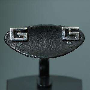 GUCCI グッチ　GGランニング　スタッズ　ピアス　Au750 WG GUCCI グッチ GGランニング スタッズ ピアス Au750 WG