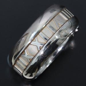 本店は ティファニー 指輪 バンドリング 4.5mm 15号 PT950 D9993