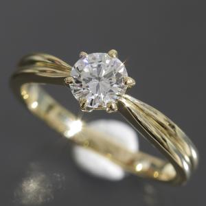 K18YG ダイヤモンド リング 0.38CT : KOMEHYO ONLINESTORE Yahoo!店