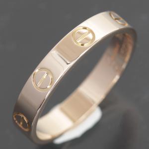 カルティエ Cartier ミニラブリング 14.5号(55) Au750 K18PG 箱 男女兼用 E1058｜neonet05