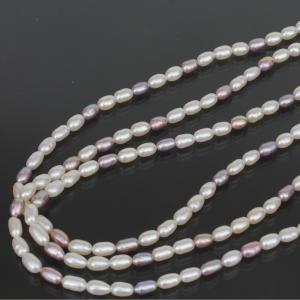 TASAKI タサキ 3連セミラウンドパールネックレス K18YG 箱 淡水 E1259 