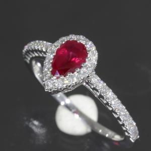 ミキモト ルビー リング 0.22CT : KOMEHYO ONLINESTORE Yahoo!店
