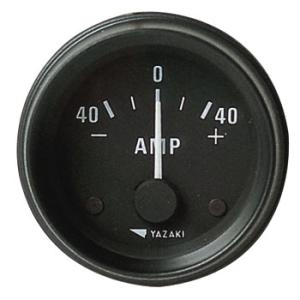 アンメーター ヤザキ 電流計 AMP 12V ゲージ メーター ボート 船舶用品