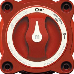 BLUE SEA SYSTEMS(ブルーシー) バッテリースイッチ ミニ ON/OFF ノブタイプ　...