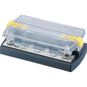 BLUE SEA SYSTEMS(ブルーシー) デュアルバスバー(カバー付)  2722 1/4”S...