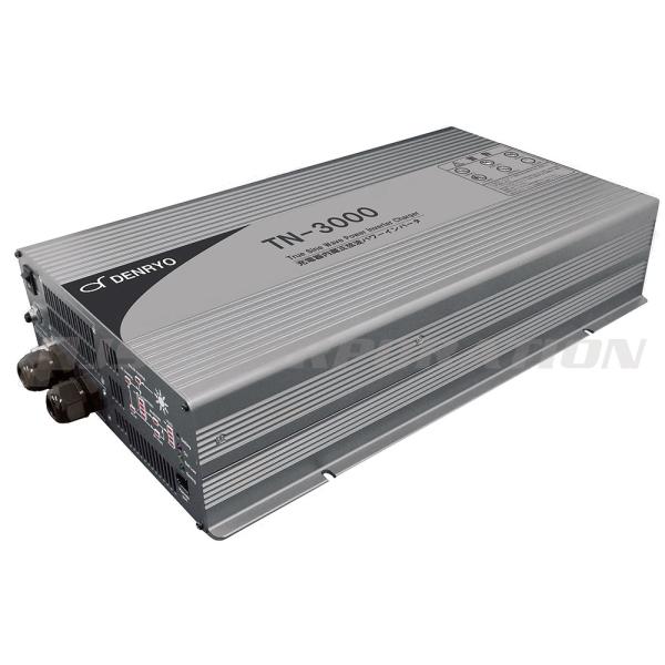 充電器内蔵正弦波パワーインバーター (直流→交流) TN-3000-124G DC24V