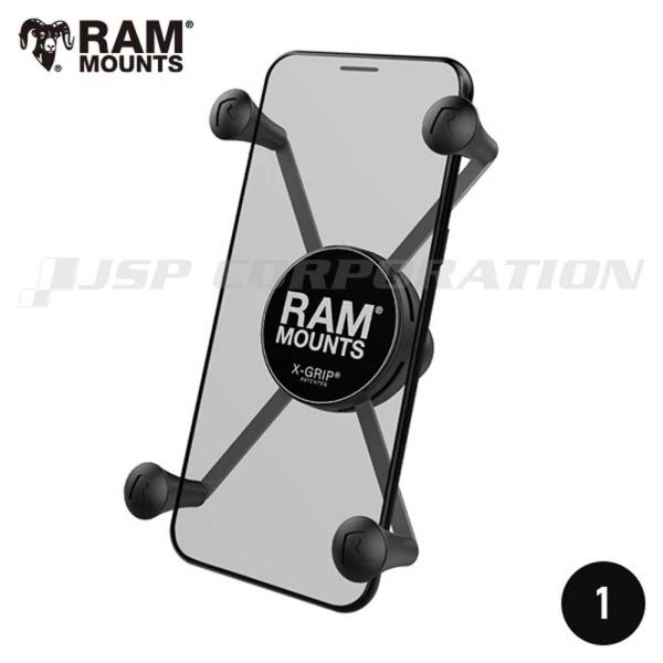 X-Grip Mサイズ iPhone12 Pro Max対応 RAM-HOL-UN10B 1インチボ...