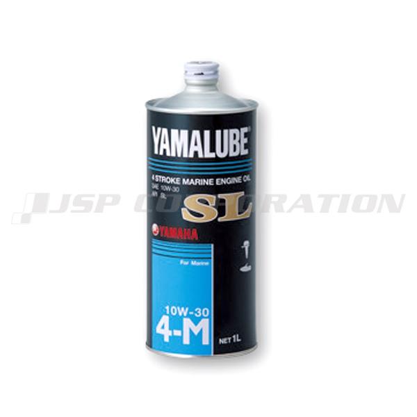 YAMAHA(ヤマハ) 4サイクル(ガソリン)マリンオイルSL 10W-30 スチール缶1L×1本 ...