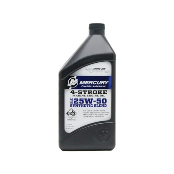 QUICK SILVER (MERCURY) エンジンオイル 4ストローク 部分化学合成オイル 1本...