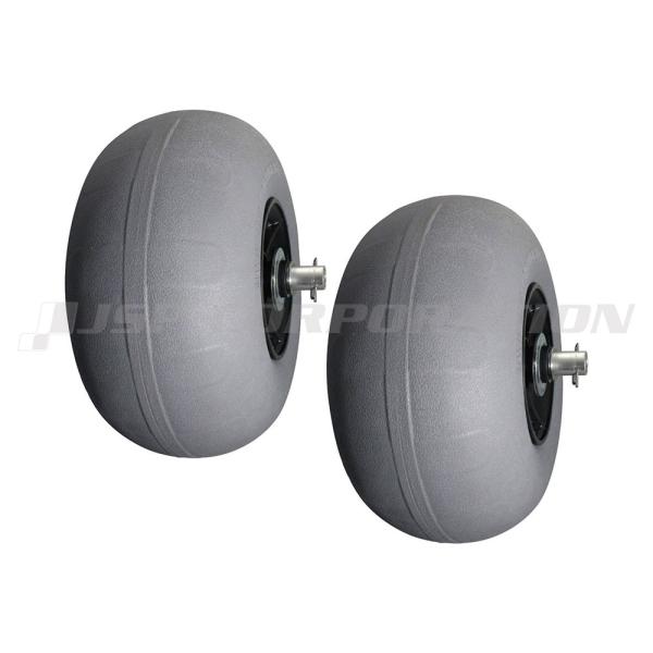 BMO(ビーエムオー) バルーンタイヤ2個セット ボートドーリーII用 シャフト付き