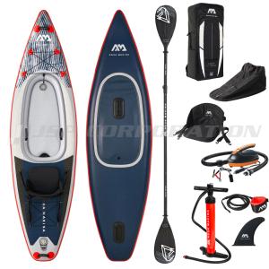 AQUA MARINA ハイブリッド SUP × カヤック インフレータブル スタンド