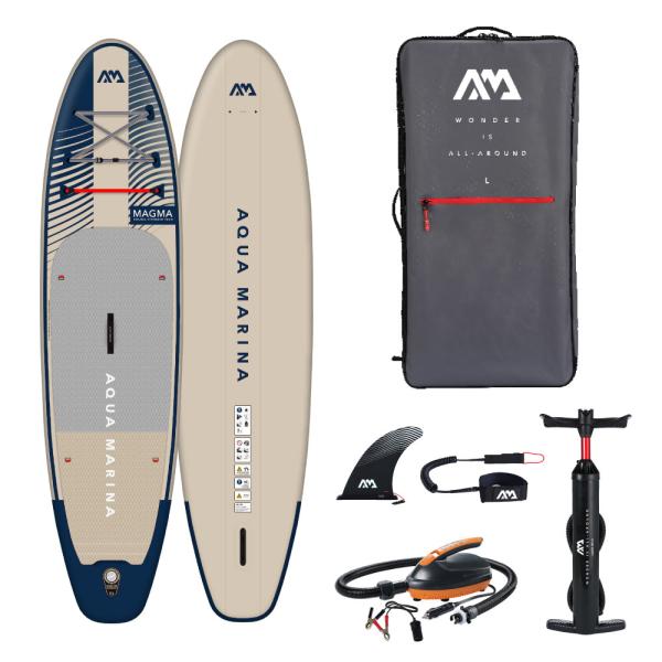 サップ SUP スタンドアップパドルボード インフレータブル アクアマリーナ マグマ MAGMA B...