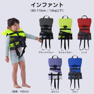 【身長90〜120cm】船検対応キッズライフベ...の詳細画像4