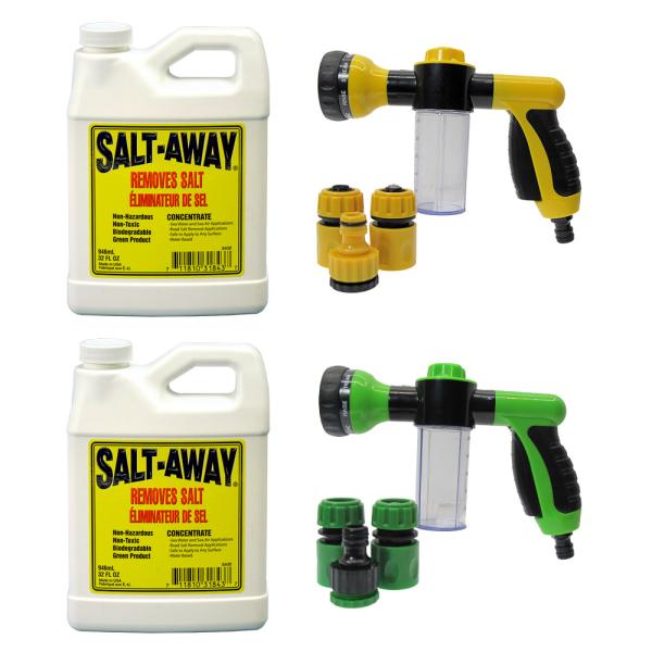SALT-AWAY (ソルトアウェイ)  塩害 腐食 防止剤 原液 946ml シャワーヘッド付 錆...