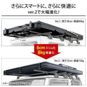 【限定生産】ルーフテント HANT BLACK...の詳細画像1