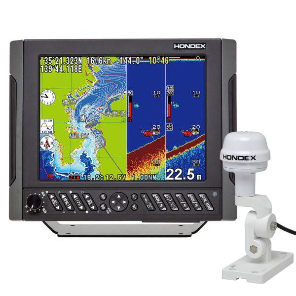 HONDEX(ホンデックス) HE-1011 10.4型カラー液晶 GPSアンテナ外付仕様 GPSプ...