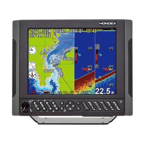 HE-1011 10.4型カラー液晶 GPSアンテナ内蔵仕様 GPSプロッター魚探 TD68振動子セット (2kW)50kHz&(1kHz)200kHz 2周波｜neonet