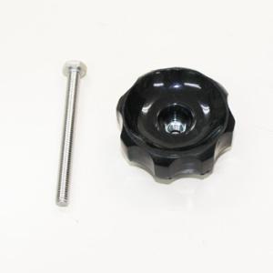 FACTORY ZERO(ファクトリーゼロ) 黒ノブナット(M6 50Φ)＋ボルト(M6-65) J...