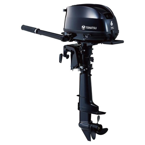 トーハツ 船外機 6馬力 4ストローク MFS6DSP トランサムUL 燃料タンクセパレート型(外付...