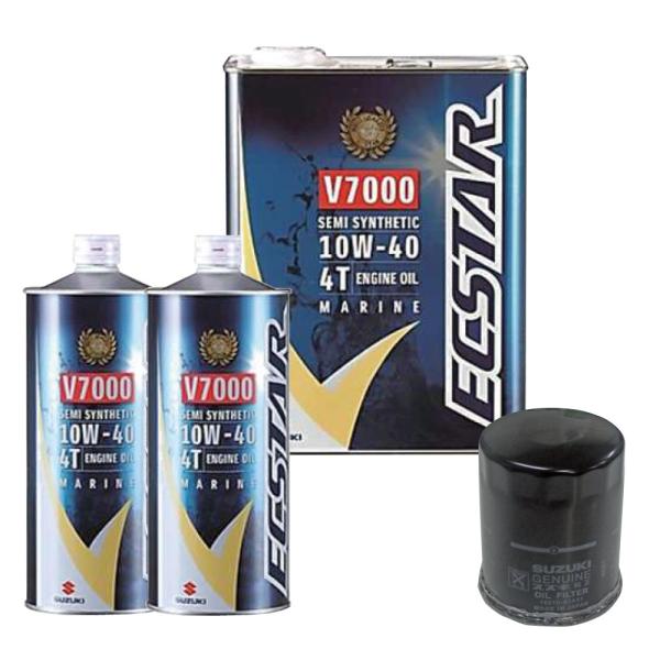 オイル 交換セット スズキ 船外機 DF90 / 100 / 115 DF100A / 115A /...