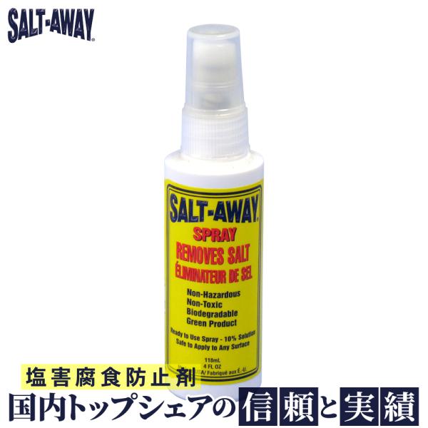 ソルトアウェイ SALT-AWAY スプレー タイプ 118ml 塩害 腐食 防止剤 錆防止