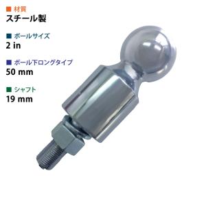 SOREX （ソレックス）ステンレスヒッチボールマウントB-7