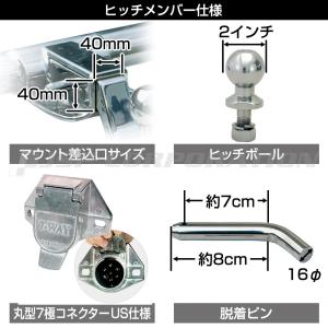 ヒッチメンバー サクシード プロボックス ステ...の詳細画像5