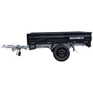 SOREX ソレックス カーゴトレーラー KC350K 慣性ブレーキ装着車 最大積載量：350kg ブラック